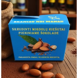 Dražė MIGDOLAI pieniniame šokolade