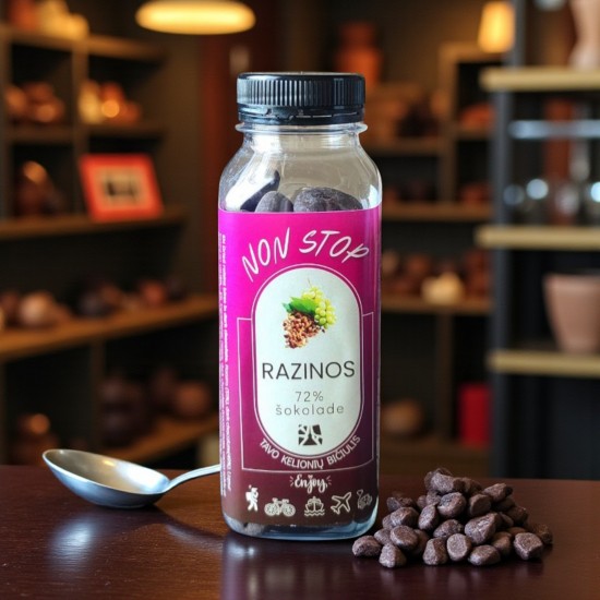 RAZINOS 72% šokolade NON STOP RAZINOS 72% šokolade NON STOP
