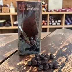 SILVER Dražė PAPAJOS juodajame šokolade 