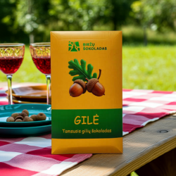 Gilių šokoladas "Gilė" Gilių šokoladas "Gilė"