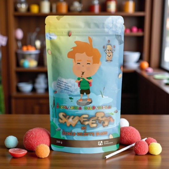 Šokoladiniai saldainiai "Sweety" su riešutų kremu