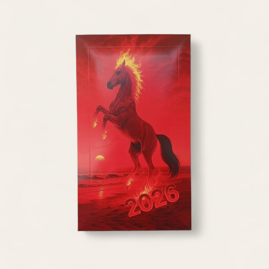 Tamsusis šokoladas 55% kalėdinis "2026" Nr.13 Logo-birzu-sokoladas
