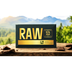 Juodasis šokoladas 99,9% "Raw"