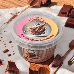 Pieninis šokoladas karamelės skonio