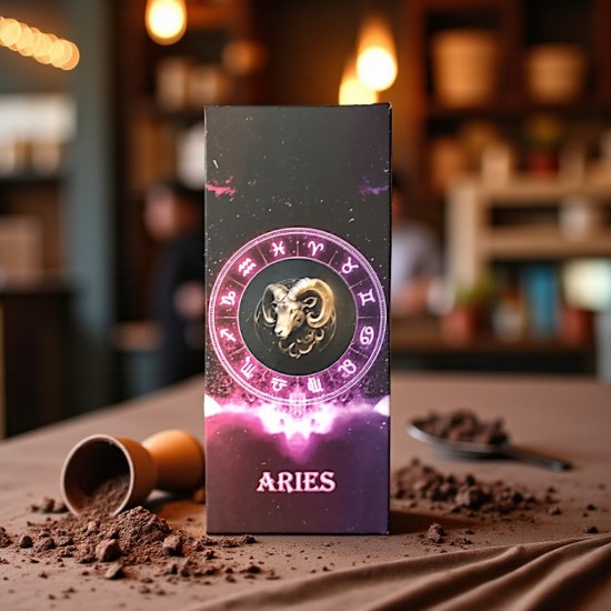 Zodiakų šokoladas – Avinas / Aries – Biržų šokoladas Šokoladas Avinams – Zodiako serija – Biržų šokoladas