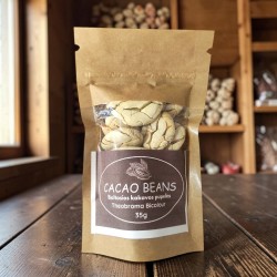 JAGUAR CACAO, skrudintos BALTOSIOS kakavos pupelės 